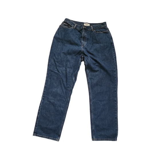 L.L Bean Womens Denim Jeans Size 14 - Picture 1 of 3